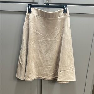 Agnes & Dora Soft Cream A-Line Skirt